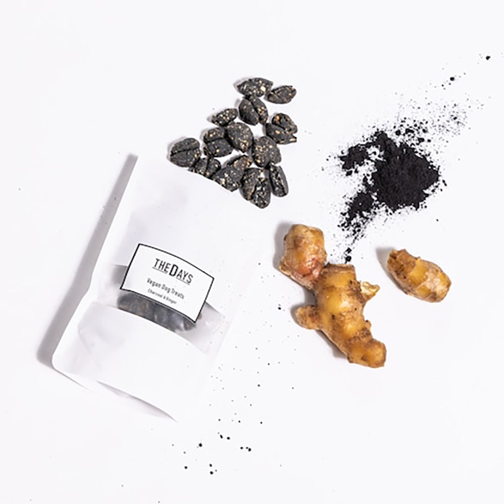 ORGANIC VEGAN DOG TREATS Vegan Dog Treats Charcoal Ginger