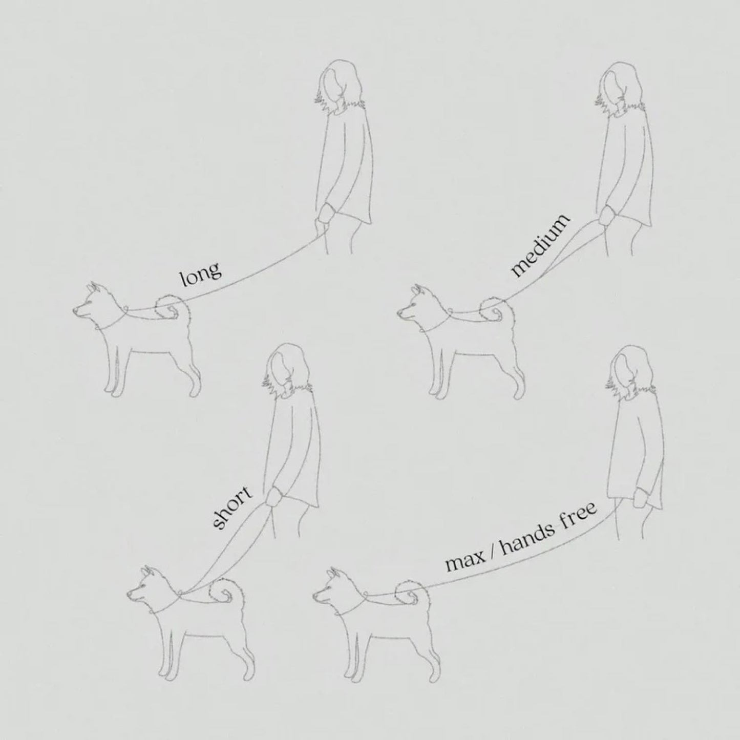 MELLEM WATERPROOF CONVERTIBLE LEASH TIDE