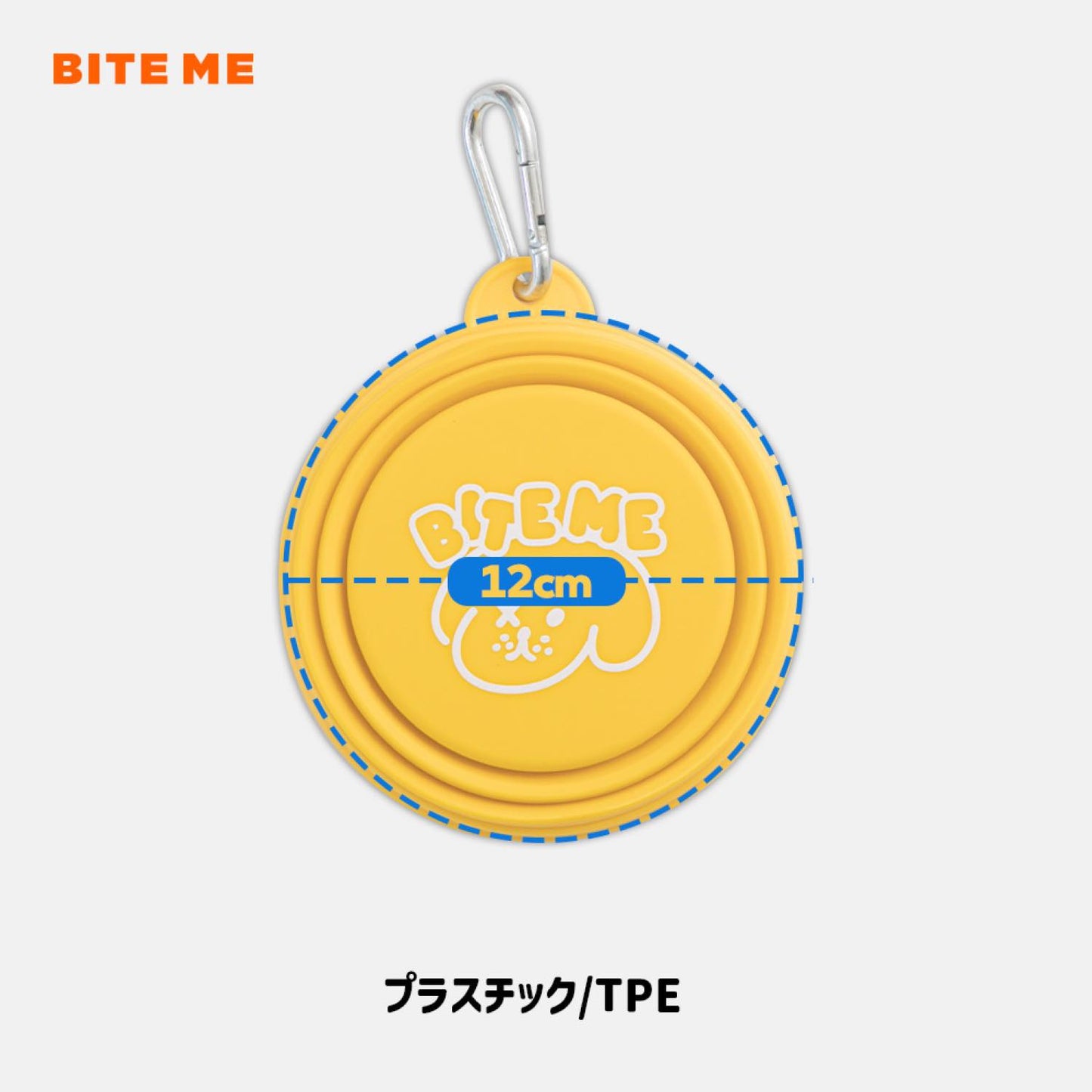 携帯用折りたたみ ボウルパステル