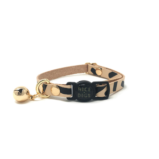 tiggy cat collar (black)