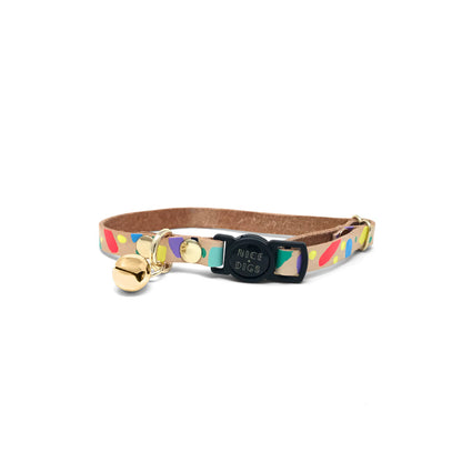 confetti cat collar (multi)