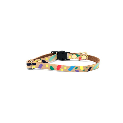 confetti cat collar (multi)