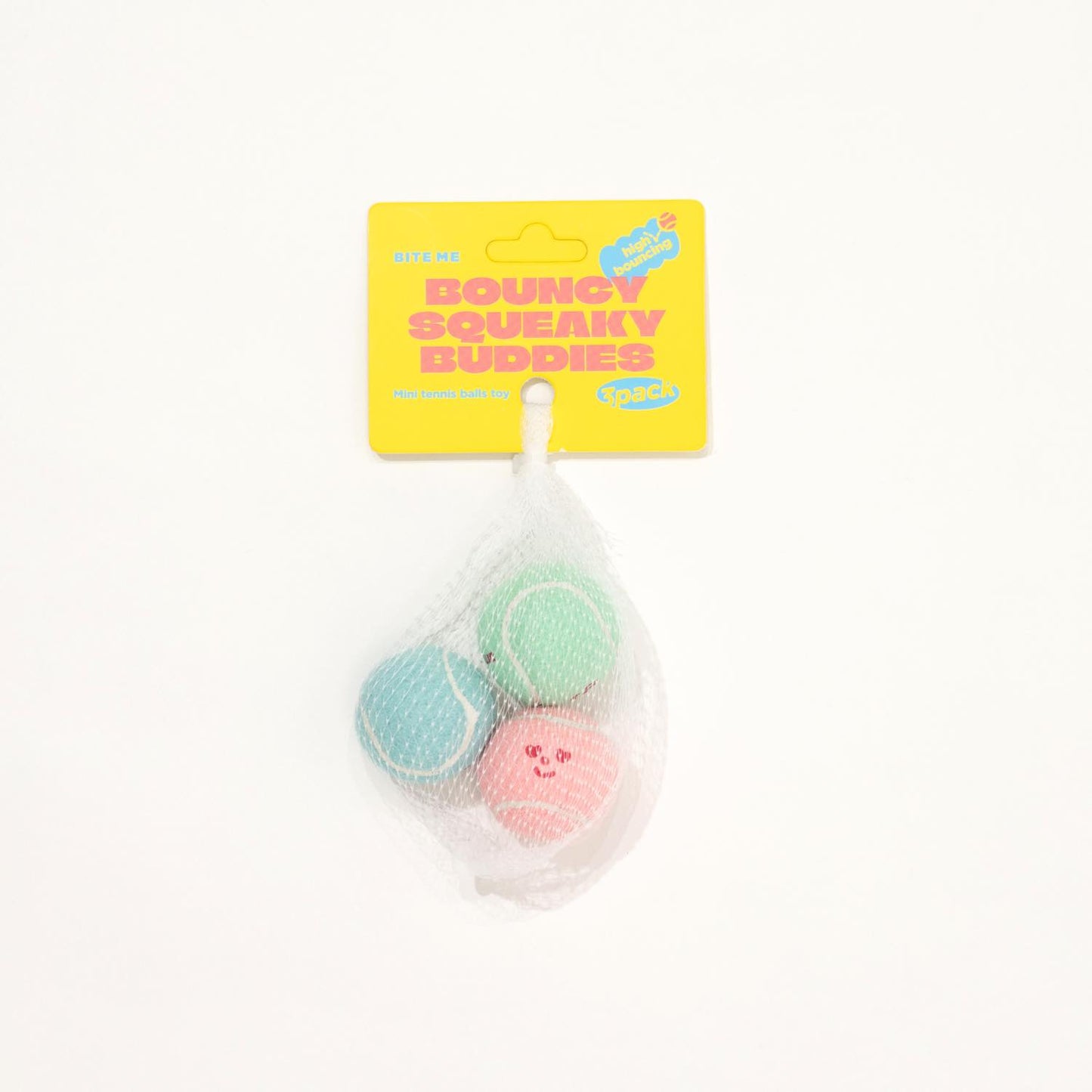 ミニテニスボールおもちゃ（3個入り）