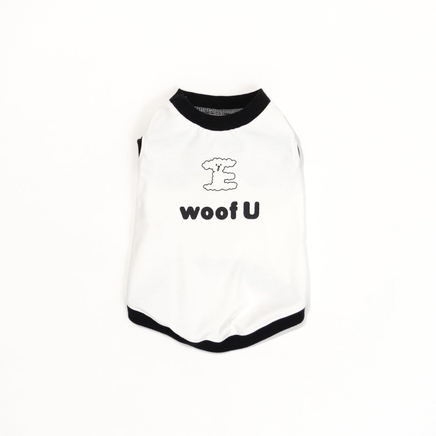 woof U プリントDOGタンク