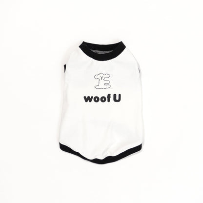 woof U プリントDOGタンク