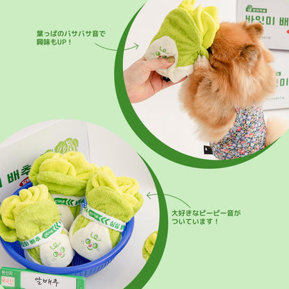 フレッシュ ベビーキャベツ ノーズワークトイ