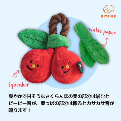 チェリーロープおもちゃ