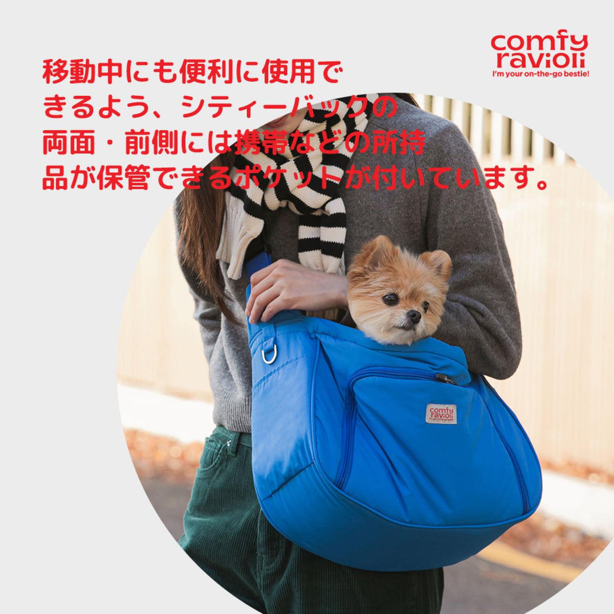 コンフィーラビオリ シティバッグ
