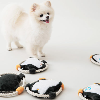 ハグミーロープおもちゃ ペンギン