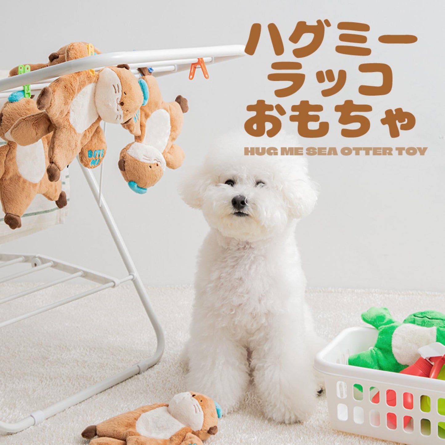 ハグミーラッコおもちゃ