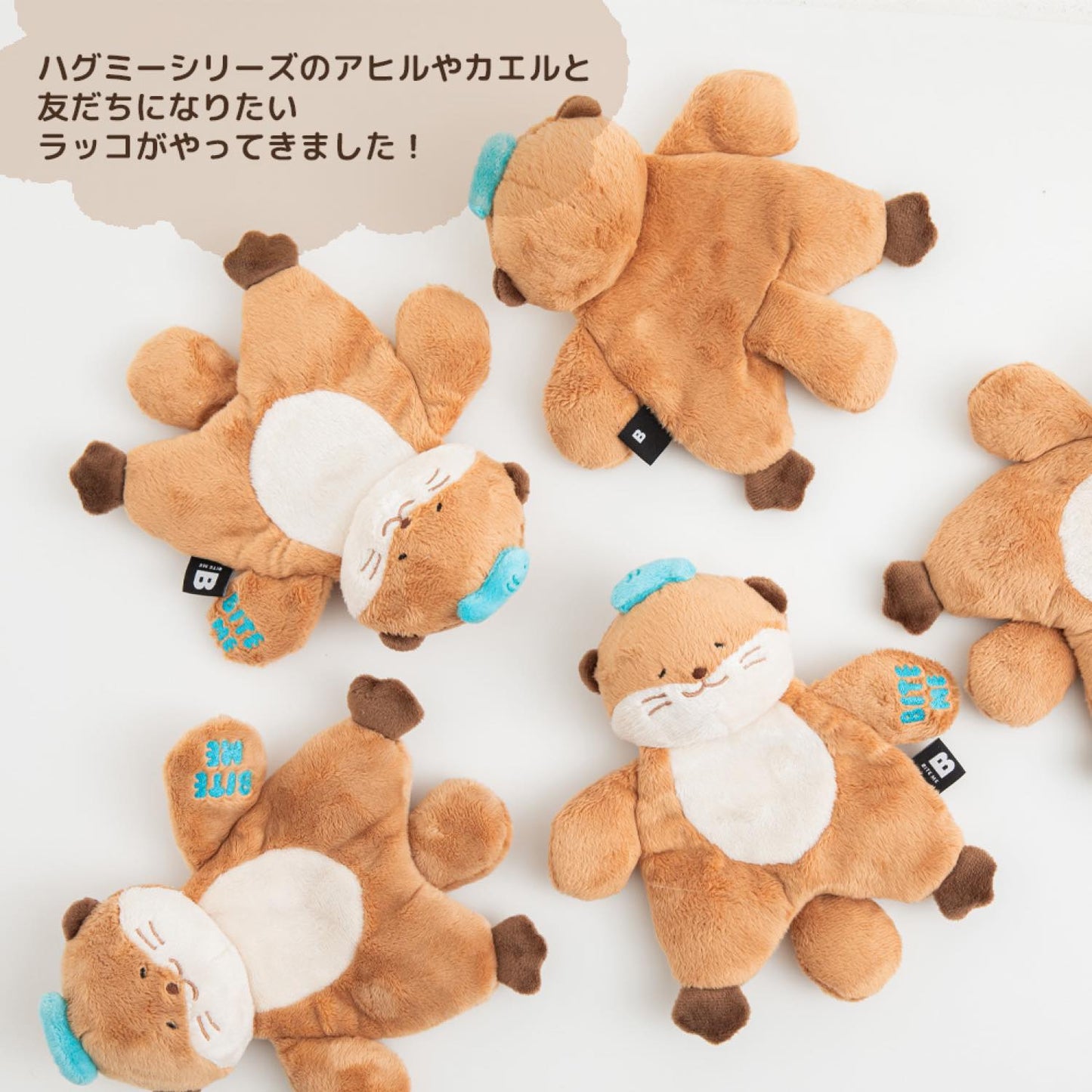 ハグミーラッコおもちゃ