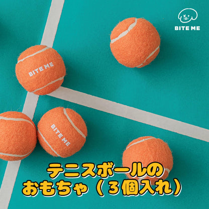 テニスボールのおもちゃ（３個入り)
